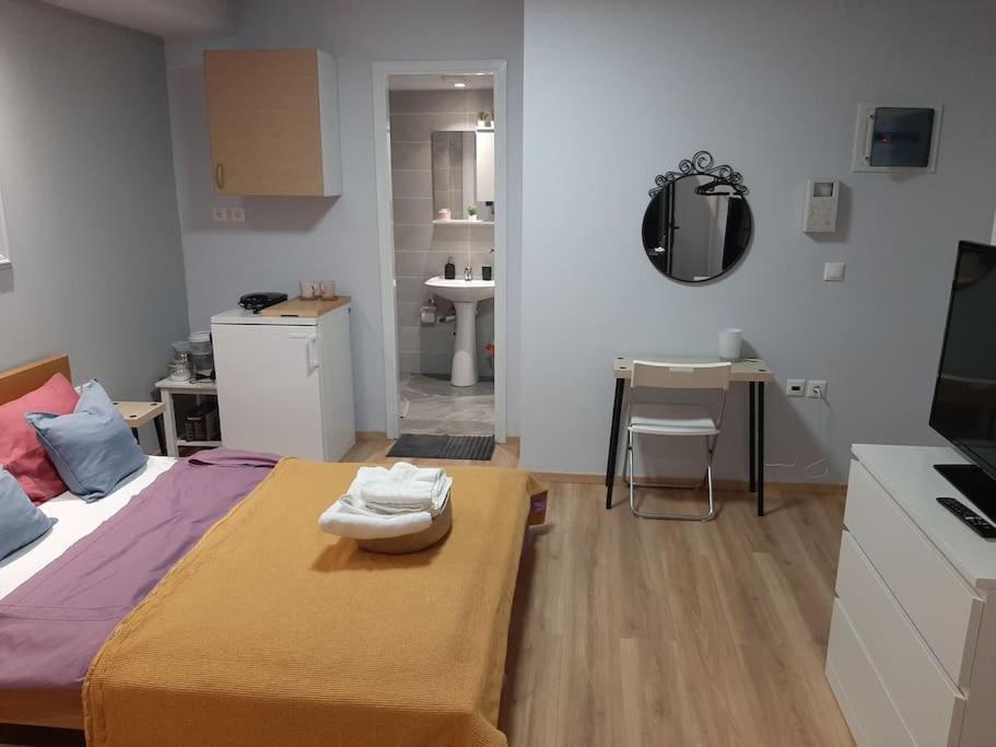 Ανετο Στουντιο Στην Πυλαια Με Ευκολο Παρκιγκ 塞萨洛尼基 外观 照片